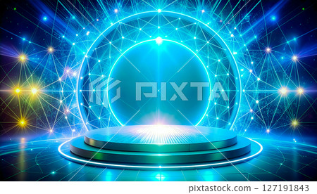 舞台、舞台、聚光燈背景素材 127191843