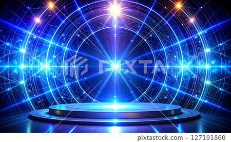 舞台、舞台、聚光燈背景素材 127191860