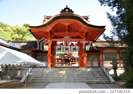 石清水八幡宮的景色,俗稱八幡八幡宮 石清水八幡宮的景色,俗稱八幡八幡宮 127192314