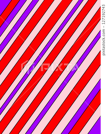 條紋，條紋圖案，紅色，紫色 127192743