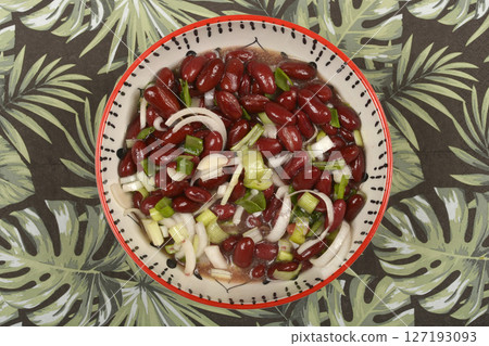 Bean salad Bean salad 127193093