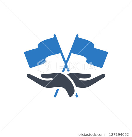 Peace Flags Icon 127194062