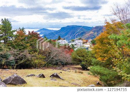小豆島的秋天 - 寒霞溪的紅葉 - 三笠山頂的景色 127194735