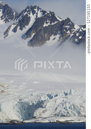 Ice landscape Ice landscape 127195155