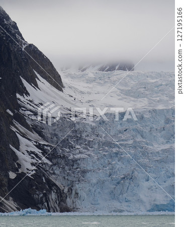 Ice landscape Ice landscape 127195166