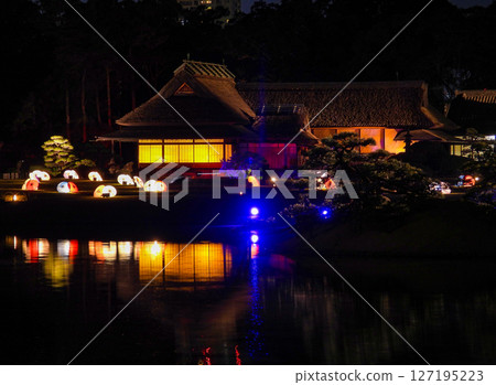岡山後樂園的燈光建築 - 延養亭 127195223