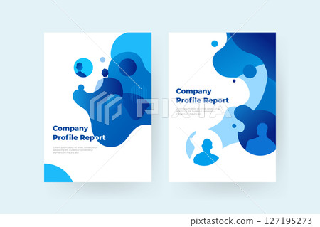 business cover design template vectorr 127195273