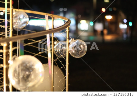 glass ball illumination glass ball illumination 127195313