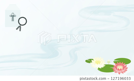Image of deceased person background illustration 127196033