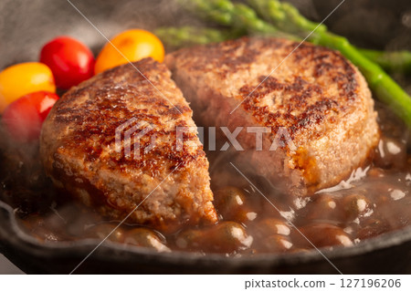 Hamburger steak Hamburger steak 127196206