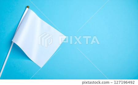 blank paper or envelope for business correspondence or a message 127196492