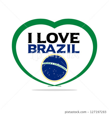 Happy Brazil Independence Day - September 7th - Brazilian Flag Design Happy Brazil Independence Day - September 7th - Brazilian Flag Design 127197283