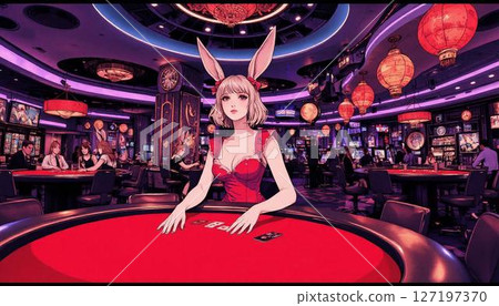 Casino dealer (Bunny Girl A) Casino dealer (Bunny Girl A) 127197370