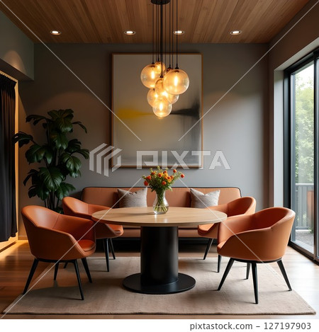 Stylish meeting room/lounge 127197903