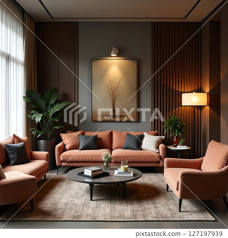 Stylish meeting room/lounge Stylish meeting room/lounge 127197939