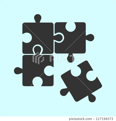simple design pazzel icon 127198573