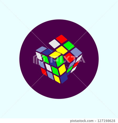 rubik icon symbol design 127198628