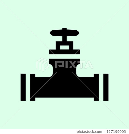simple pipe tap vectors illustration 127199003