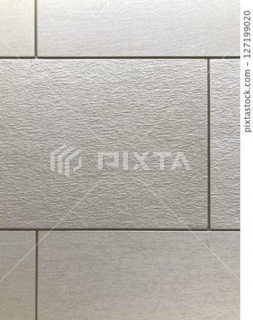 Gray tile wall background image 127199020