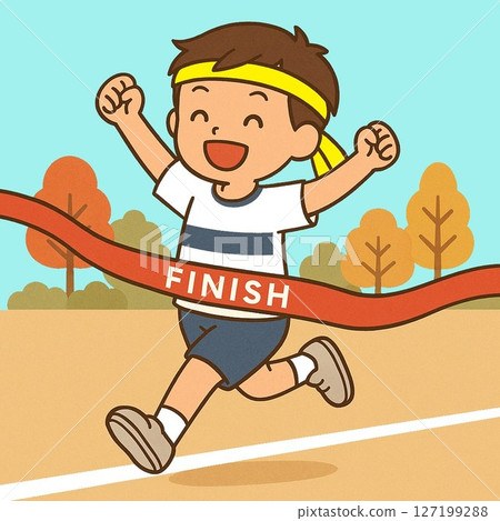 奔跑的男孩 127199288