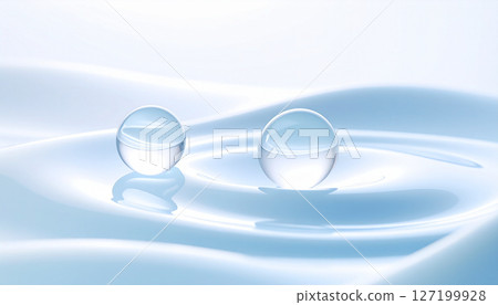 Simple water drop material 127199928