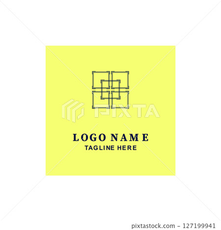 simple premium logo design 127199941