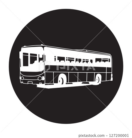 bus car icon vectors illustration symbol design bus car icon vectors illustration symbol design 127200001