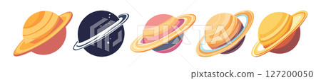 Solar System Planets Illustration Solar System Planets Illustration 127200050