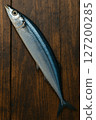 Freshly caught pacific saury 127200285
