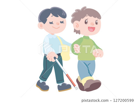 Visually impaired people and their caregivers 127200599