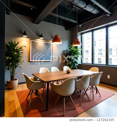 Stylish meeting room/lounge 127202105