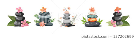 Spa Stones Zen Garden Decor 127202699