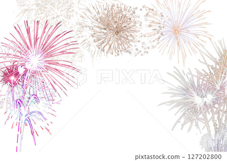 Fireworks background transparent 127202800