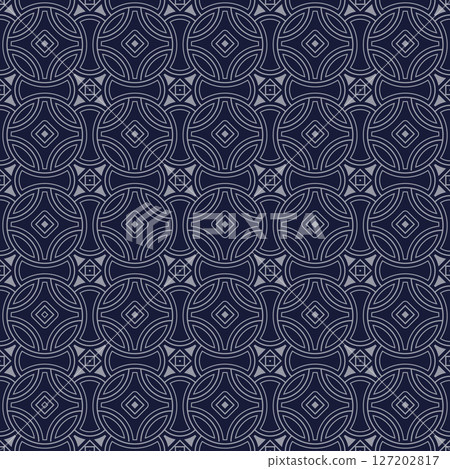 Seamless pattern in a modern style. Fabric, textile, or clothing design template. A print option for covers, banners, flyers, stickers and creative ideas 127202817