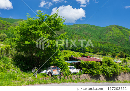 長野町的田園風光-我的家鄉風景 長野町的田園風光-我的家鄉風景 127202831