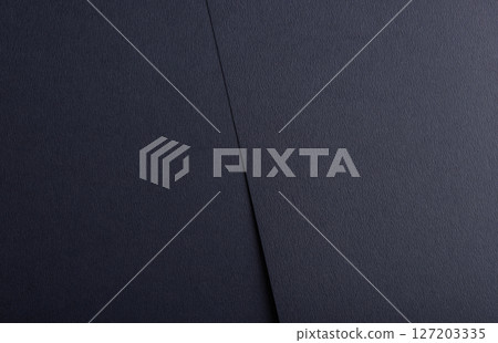 Dark blue matte paper texture with a premium, elegant finish, featuring simple geometric lines and 127203335