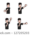 Soccer Referee_Referee Signal Set 1 127205203