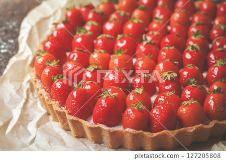 Strawberry tart Strawberry tart 127205808