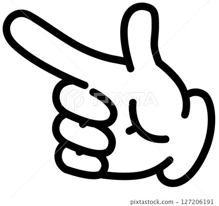 Pointing icon Pointing icon 127206191