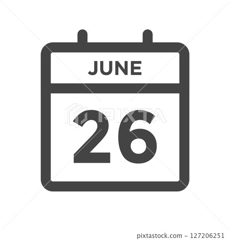 June 26 Calendar Day or Calender Date for Deadlines or Appointment June 26 Calendar Day or Calender Date for Deadlines or Appointment 127206251