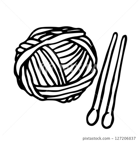 knit, knitting, vector 127206837