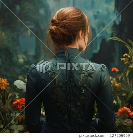Flowers and women 127206909