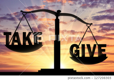 Concept of altruism and donation 127208303