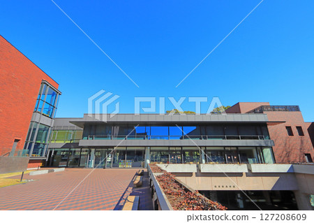 View of the Tokyo Metropolitan Art Museum in Taito Ward, Tokyo 127208609