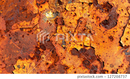 rusty metal texture background, a rusty, oxidized metal surface with vivid orange and brown tones, showcasing a grunge texture ideal for backgrounds and industrial design rusty metal texture background, a rusty, oxidized metal surface with vivid orange and brown tones, showcasing a grunge texture ideal for backgrounds and industrial design 127208737