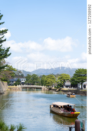 Matsue City, Shimane Prefecture: Touring the Matsue Castle Moat Matsue City, Shimane Prefecture: Touring the Matsue Castle Moat 127208992