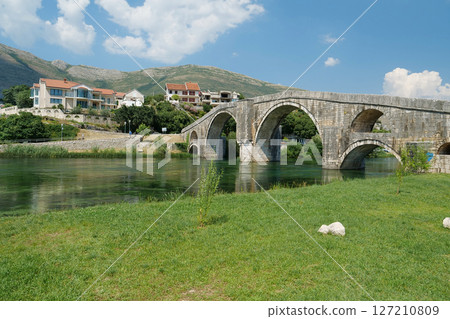 Perovic or Arslanagic bridge over Trebisnjica river, Bosnia and Herzegovina 127210809