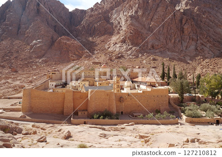 Saint Catherines Monastery in Sinai peninsula in Egypt 127210812