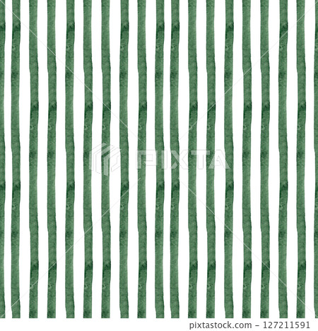 Striped seamless pattern. Green watercolor stripe. Basic simple print on pillows, tablecloths and other fabrics. Modern style Striped seamless pattern. Green watercolor stripe. Basic simple print on pillows, tablecloths and other fabrics. Modern style 127211591