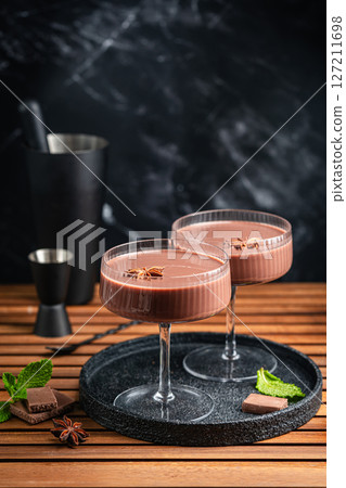 Chocolate Truffle Martini 127211698